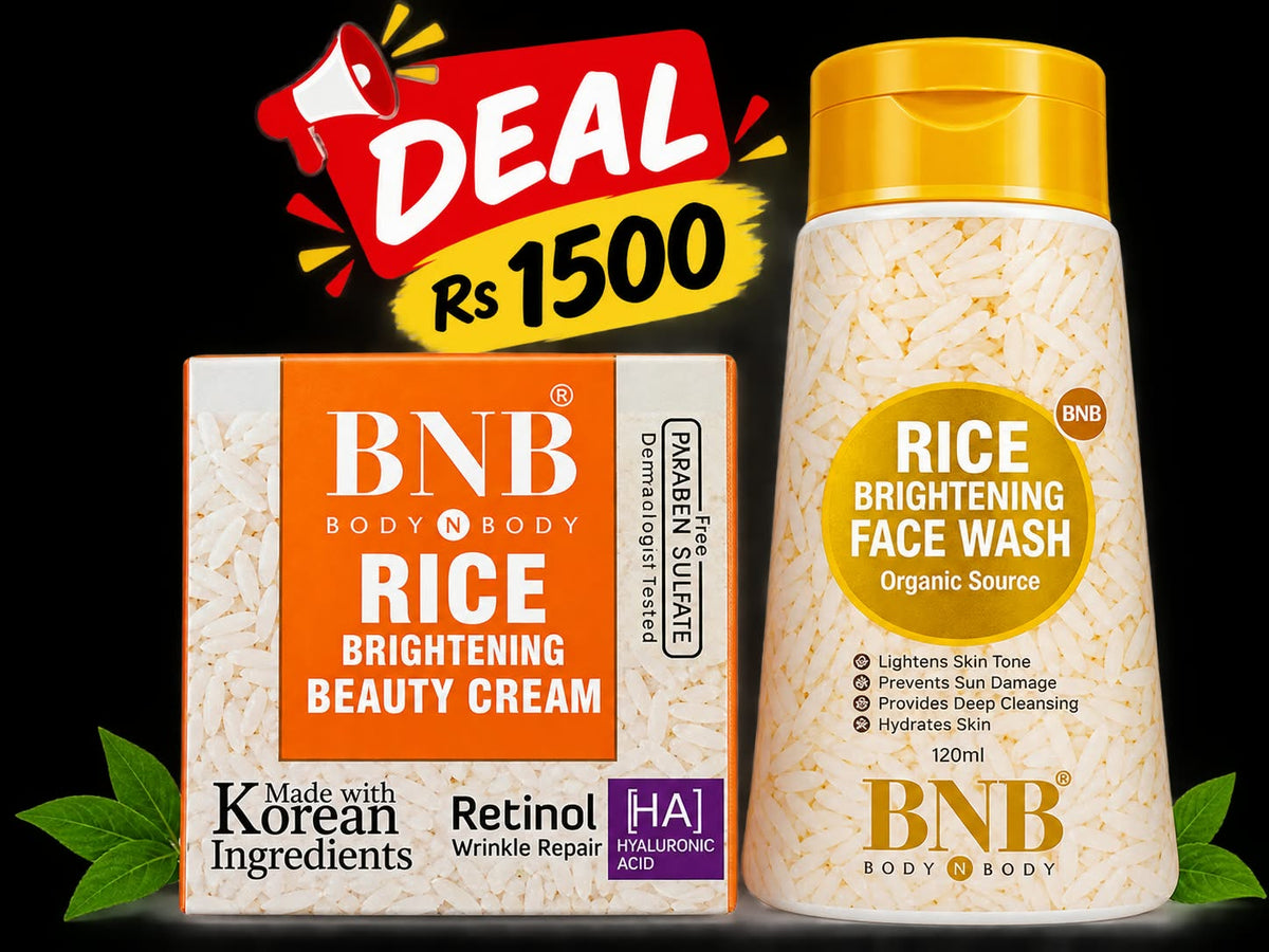 BNB Rice Brightening Beauty Combo – 2 in 1 Deal